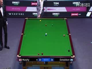 2025斯诺克英国公开赛64进32 肖恩·墨菲4-1斯科特·唐纳森 20250924 海报