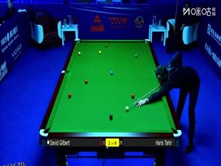 2025斯诺克武汉公开赛延期资格赛及64进32 大卫·吉尔伯特5-0哈里斯·塔希尔 20250824 海报