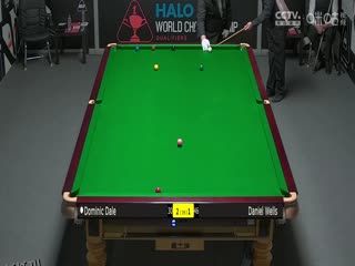 斯诺克世锦赛资格赛96进64及64进32 多米尼克·戴尔4-5丹尼尔·威尔斯（第一阶段） 20250413 海报