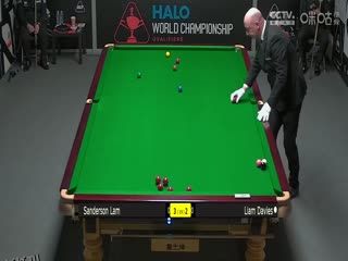 斯诺克世锦赛资格赛96进64 林杉峰4-5利亚姆·戴维斯（第一阶段） 20250410 海报