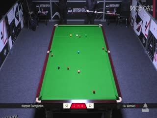 2025斯诺克英国公开赛资格赛 诺鹏·桑坎姆4-1刘文炜 20250627 海报