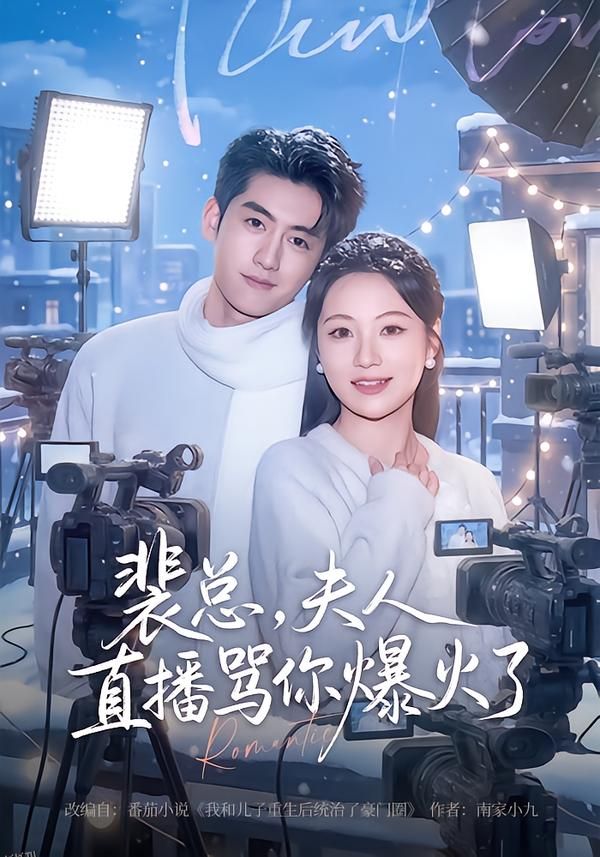 裴总，夫人直播骂你爆火了 海报