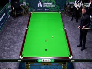 2025斯诺克沙特大师赛第二轮（112进80） 杰米·琼斯4-2弗加尔·奎因 20250809 海报