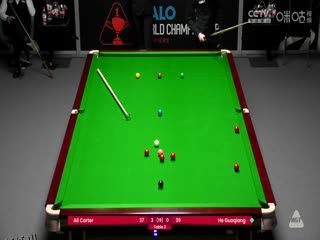 24-25赛季斯诺克世锦赛资格赛Day10 贺国强3-6阿里·卡特（第一阶段） 20250417 海报