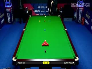 斯诺克玉山世界公开赛首日 亚伦·希尔5-3阿卡尼·宋沙瓦 20250223 海报