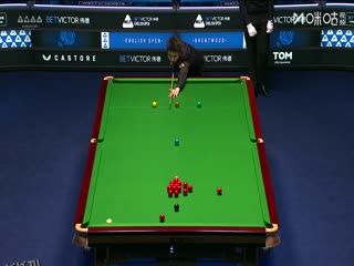 2025斯诺克英格兰公开赛决赛第一阶段 周跃龙2-6马克·艾伦 20250921 海报