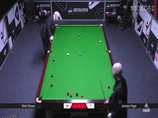 2025斯诺克英国公开赛资格赛 艾利奥特·斯莱瑟2-4杰克逊·佩吉 20250625 海报