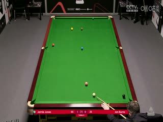 斯诺克威尔士公开赛资格赛 杰米·琼斯4-1伊安·伯恩斯 20250205 海报