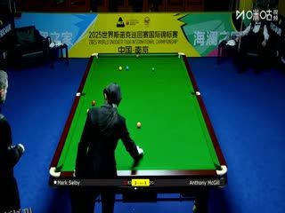 2025斯诺克国际锦标赛16进8 安东尼·麦克吉尔1-6马克·塞尔比 20251105 海报