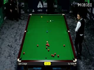 2025斯诺克沙特大师赛第一轮（144进112） 山姆·克雷吉4-2许医尘 20250808 海报