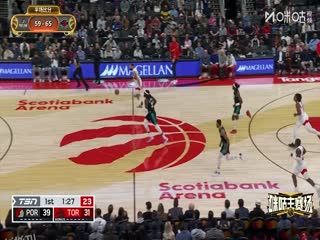 NBA常规赛 开拓者VS猛龙 20251203 海报