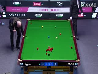 2025斯诺克英国公开赛半决赛 安东尼·麦克吉尔6-3约翰·希金斯 20250927 海报