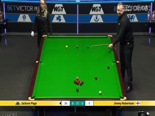 斯诺克威尔士公开赛64进32 杰克逊·佩吉4-2吉米·罗伯逊 20250211 海报