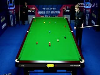 斯诺克玉山世界公开赛32进16 斯坦·穆迪3-5徐思  20250225 海报