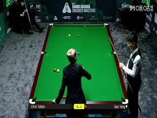 2025斯诺克沙特大师赛第二轮（112进80） 克里斯·托顿0-4高阳 20250809 海报