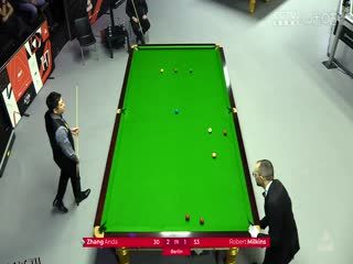 斯诺克德国大师赛32进16 张安达5-2罗伯特·米尔金斯  20250130 海报