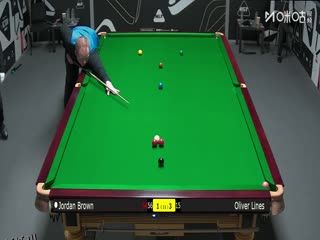 2025斯诺克国际锦标赛资格赛 乔丹·布朗2-6奥利弗·莱恩斯 20251002 海报