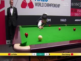 24-25赛季斯诺克世锦赛第二轮 雷佩凡6-10赵心童（第二阶段） 20250426 海报