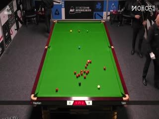 2025斯诺克北爱尔兰公开赛资格赛第二轮 吕昊天3-4哈里斯·塔希尔（秦正） 20250907 海报