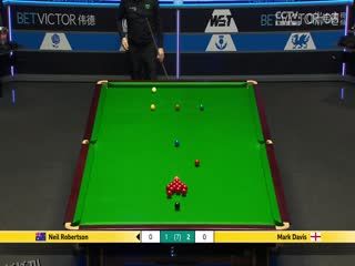 斯诺克威尔士公开赛64进32 尼尔·罗伯逊4-2马克·戴维斯 20250211 海报