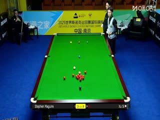 2025斯诺克国际锦标赛64进32 徐思4-6斯蒂芬·马奎尔 20251103 海报