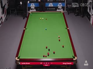 斯诺克威尔士公开赛资格赛 乔丹·布朗4-3巩晨智 20250206 海报