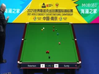 2025斯诺克国际锦标赛16进8 尼尔·罗伯逊3-6扎克·舒尔第 20251105 海报