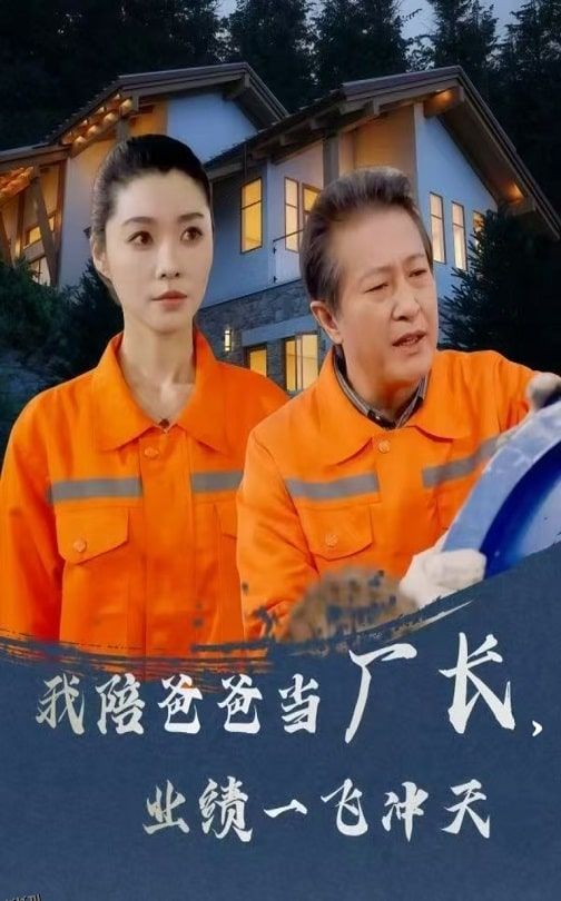 我陪爸爸当厂长，业绩一飞冲天 海报