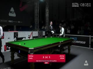 斯诺克世锦赛资格赛96进64  阿什利·卡蒂10-5吉米·怀特（第二阶段） 20250411 海报