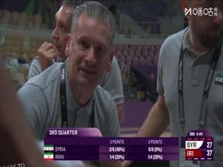 男篮亚洲杯 叙利亚VS伊朗 20250811 海报