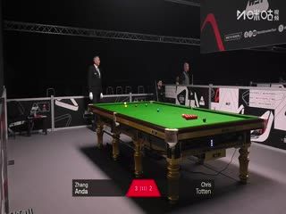 2025斯诺克国际锦标赛资格赛 张安达6-3克里斯·托顿 20251002 海报