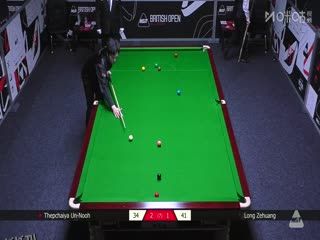 2025斯诺克英国公开赛资格赛 龙泽煌4-3塔猜亚·乌诺 20250628 海报