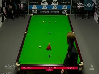 斯诺克威尔士公开赛资格赛 罗伯特·米尔金斯4-1王雨晨  20250204 海报