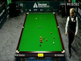 2025斯诺克沙特大师赛32进16 尼尔·罗伯逊5-2本·沃拉斯顿 20250812 海报