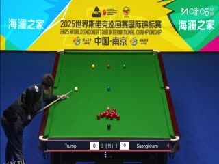 2025斯诺克国际锦标赛32进16 贾德·特鲁姆普6-3诺鹏·桑卡姆 20251104 海报