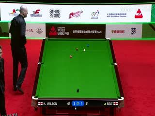 斯诺克世界大奖赛32进16 凯伦·威尔逊4-3马修·塞尔特 20250304 海报