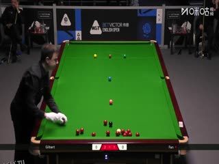 2025斯诺克英格兰公开赛64进32 大卫·吉尔伯特2-4范争一 20250915 海报