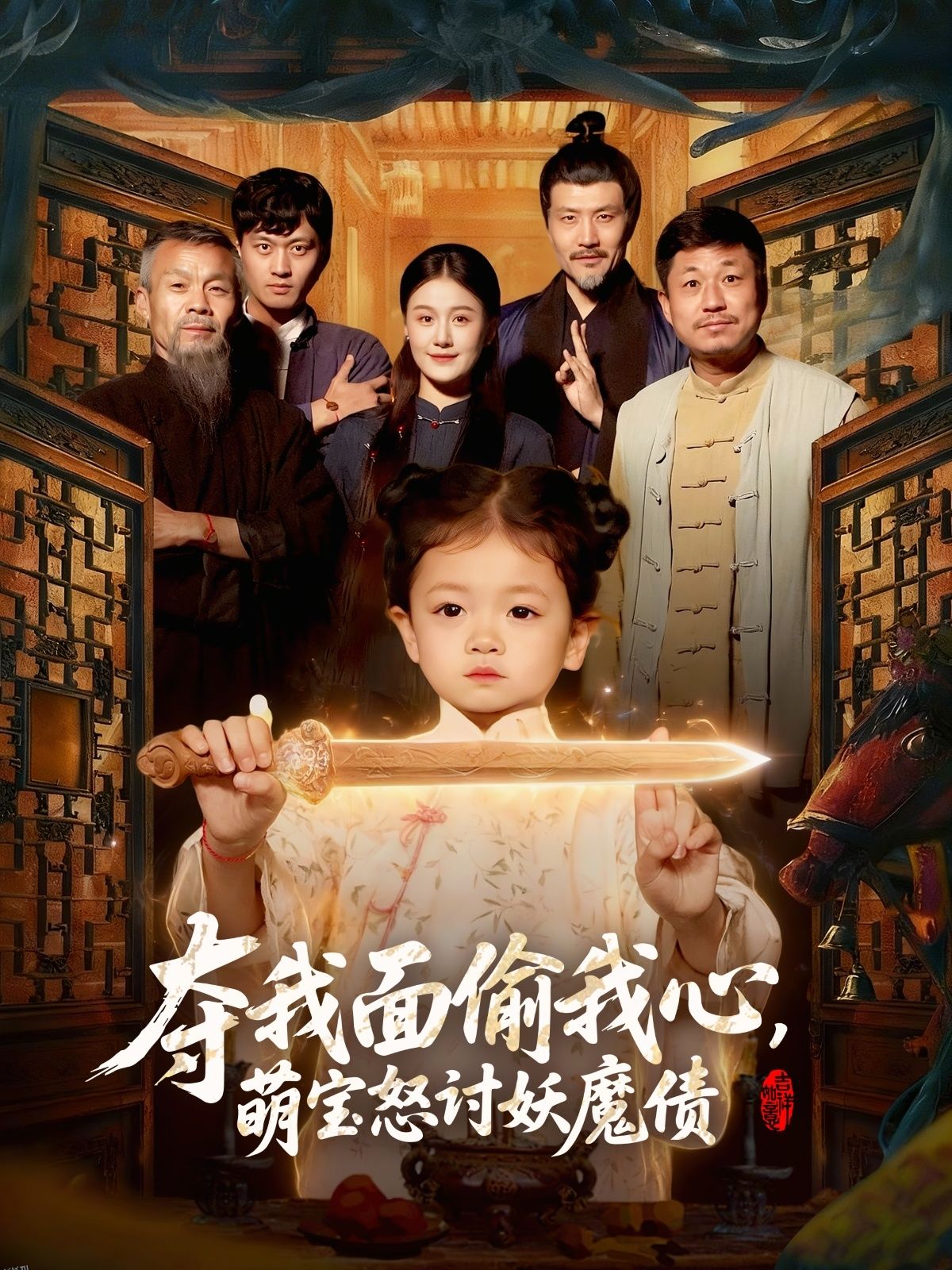 夺我面偷我心，萌宝怒讨妖魔债 海报