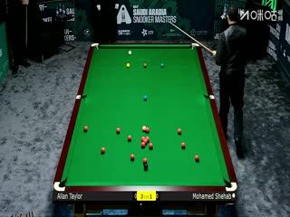 2025斯诺克沙特大师赛第二轮（112进80） 阿兰·泰勒4-3穆罕默德·谢哈布 20250809 海报