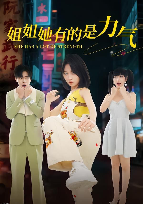 姐姐她有的是力气 海报