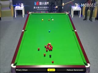 2025斯诺克西安大奖赛32进16 加里·威尔逊5-4马特乌斯·巴拉诺夫斯基 20251009 海报