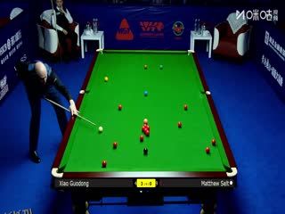 2025斯诺克武汉公开赛16进8 肖国栋5-2马修·塞尔特 20250827 海报