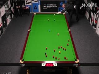 2025斯诺克北爱尔兰公开赛资格赛第一轮 山姆·克雷吉4-1乔·康诺利 20250905 海报