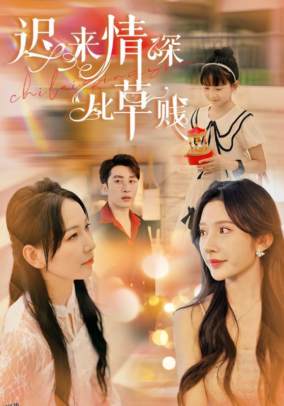 迟来情深比草贱 海报