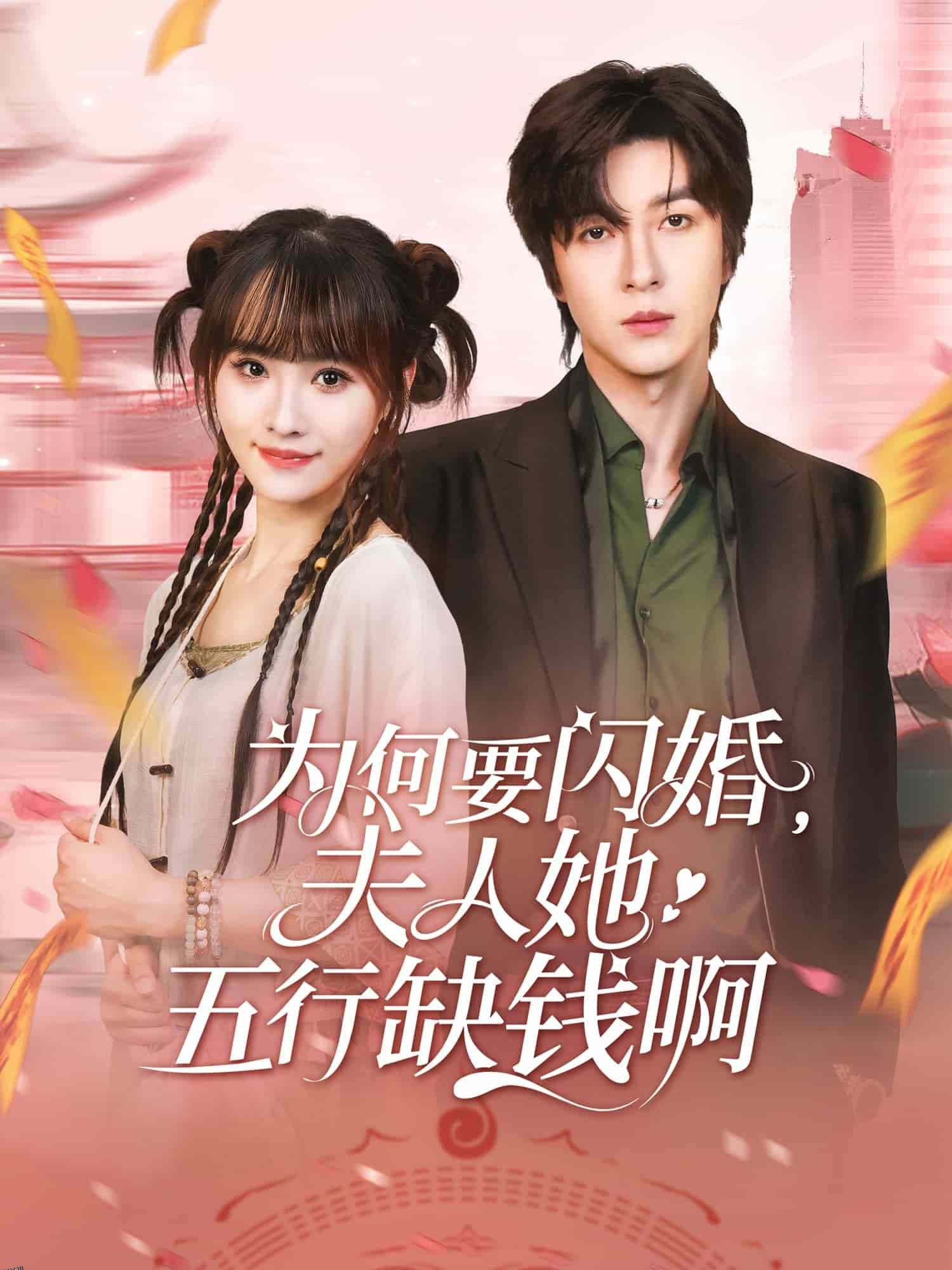 为何要闪婚夫人她五行缺钱啊 海报