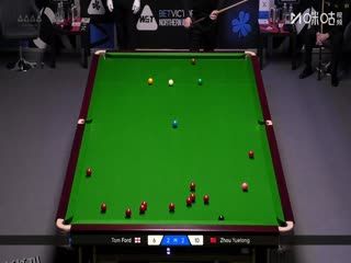 2025斯诺克北爱尔兰公开赛四分之一决赛 汤姆·福德4-5周跃龙（朱峰立） 20251025 海报