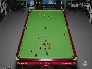 斯诺克威尔士公开赛资格赛 袁思俊4-0阿米尔·萨克霍什 20250206 海报