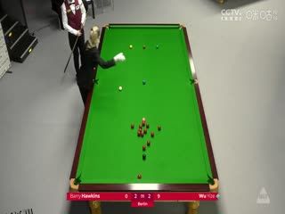 斯诺克德国大师赛四分之一决赛 吴宜泽3-5巴里·霍金斯  20250201 海报