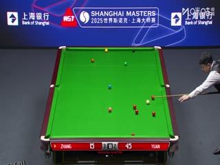 2025斯诺克上海大师赛第一轮 张安达6-5袁思俊（朱蒙） 20250728 海报