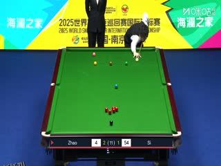 2025斯诺克国际锦标赛16进8 斯佳辉1-6赵心童 20251105 海报